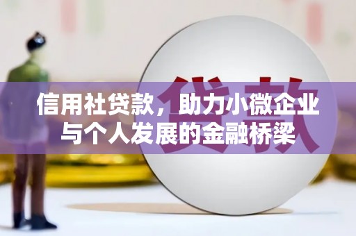 万峦信用社贷款，助力小微企业与个人发展的金融桥梁
