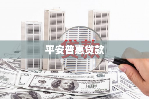 万峦平安普惠贷款