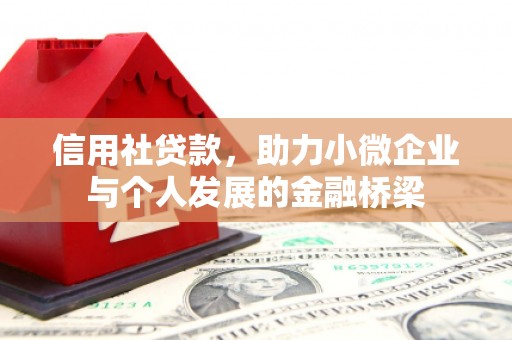 万峦信用社贷款，助力小微企业与个人发展的金融桥梁