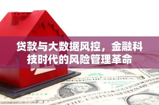 万峦贷款与大数据风控，金融科技时代的风险管理革命