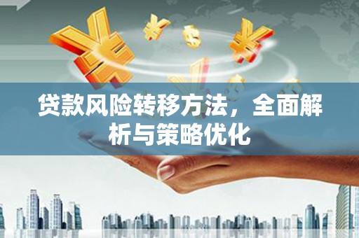 万峦贷款风险转移方法，全面解析与策略优化