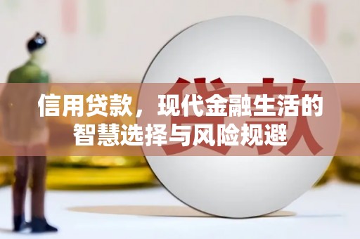万峦信用贷款，现代金融生活的智慧选择与风险规避
