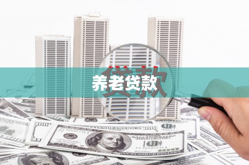 万峦养老贷款