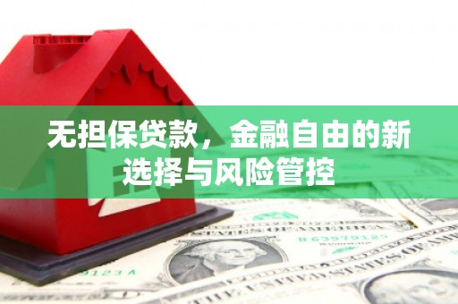万峦无担保贷款，金融自由的新选择与风险管控