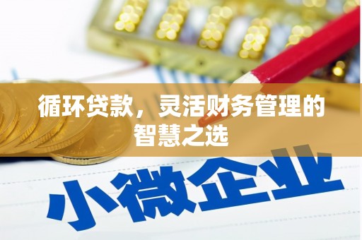 万峦循环贷款，灵活财务管理的智慧之选