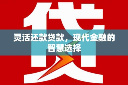 万峦灵活还款贷款，现代金融的智慧选择