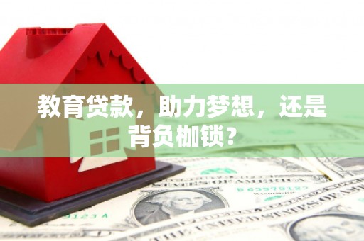 万峦教育贷款，助力梦想，还是背负枷锁？