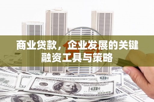 万峦商业贷款，企业发展的关键融资工具与策略