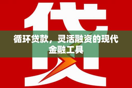 万峦循环贷款，灵活融资的现代金融工具
