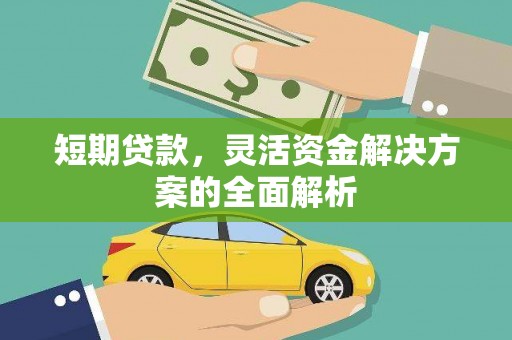 万峦短期贷款，灵活资金解决方案的全面解析
