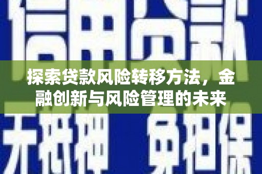 万峦探索贷款风险转移方法，金融创新与风险管理的未来