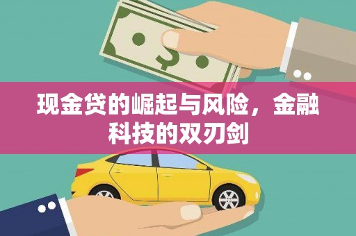 万峦现金贷的崛起与风险，金融科技的双刃剑