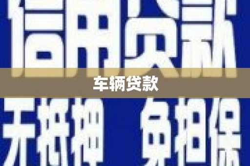 万峦车辆贷款