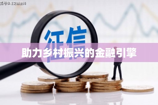 万峦助力乡村振兴的金融引擎