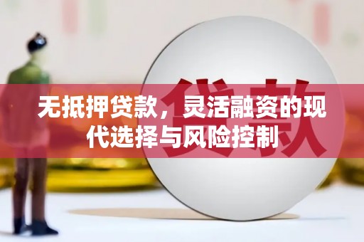 万峦无抵押贷款，灵活融资的现代选择与风险控制