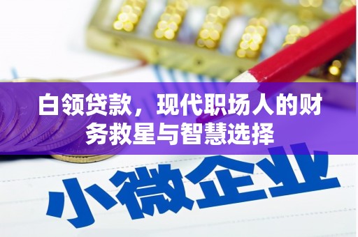 万峦白领贷款，现代职场人的财务救星与智慧选择
