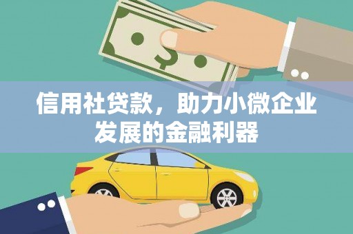 万峦信用社贷款，助力小微企业发展的金融利器