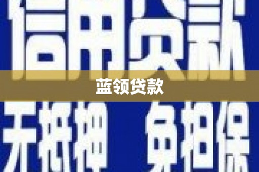 万峦蓝领贷款