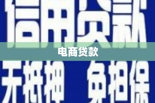万峦电商贷款