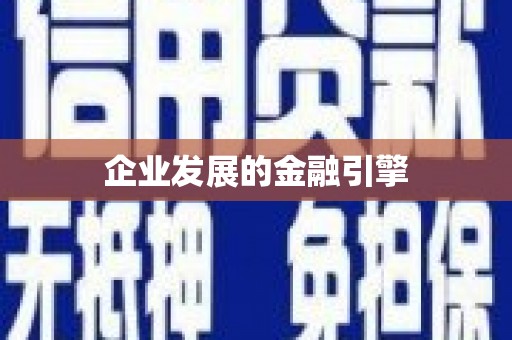万峦企业发展的金融引擎