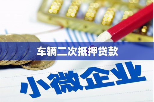 万峦车辆二次抵押贷款