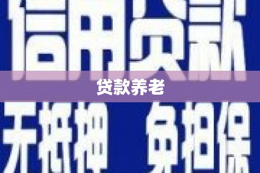 万峦贷款养老
