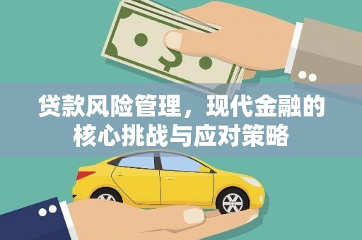 万峦贷款风险管理，现代金融的核心挑战与应对策略