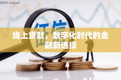 万峦线上贷款，数字化时代的金融新选择