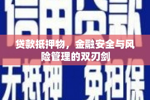 万峦贷款抵押物，金融安全与风险管理的双刃剑