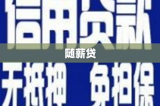万峦随薪贷