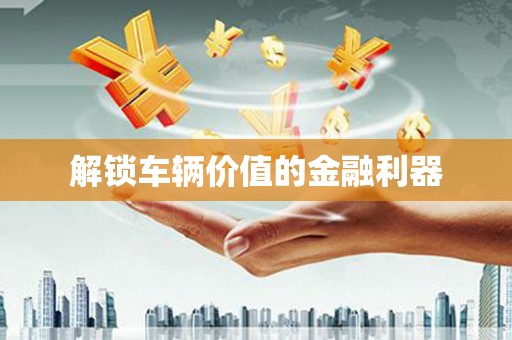 万峦解锁车辆价值的金融利器