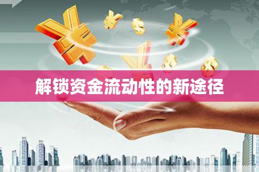 万峦解锁资金流动性的新途径