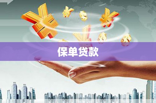 万峦保单贷款