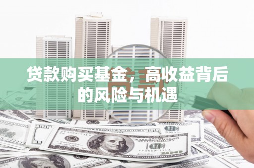 万峦贷款购买基金，高收益背后的风险与机遇